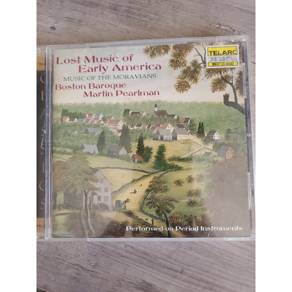 Cd Lost Music Of Early America  Music Of The Moravians 1997